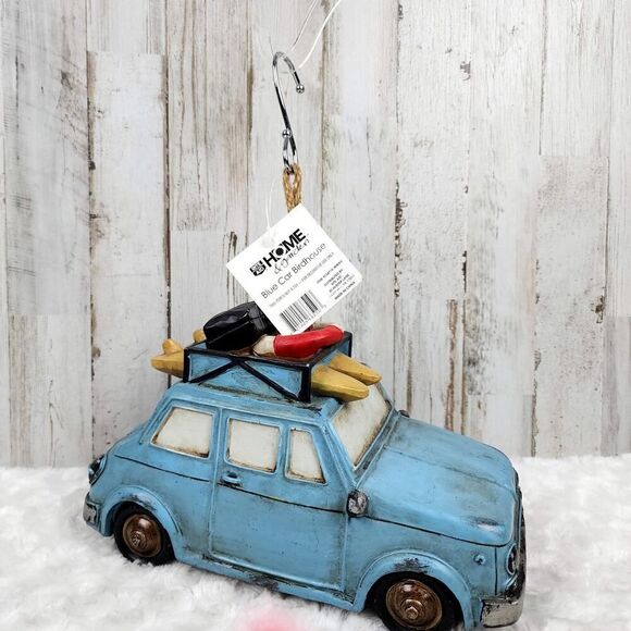 Surfer Car Blue Birdhouse - Picture 4 of 7